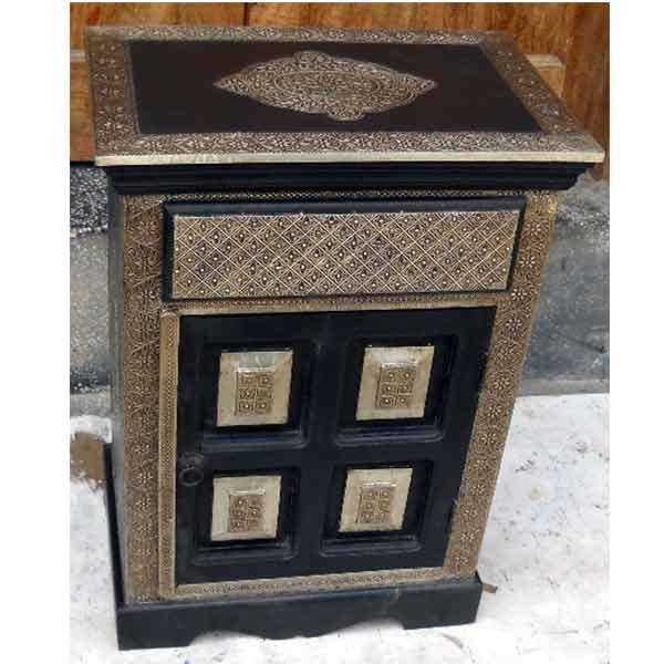 Embossed Wood Drawer Chest