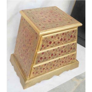 Pyramid Brass Chest Drawers