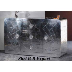Aviator Aluminium Sideboard