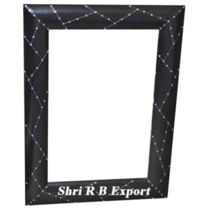 Black Aviator Wall Mirror