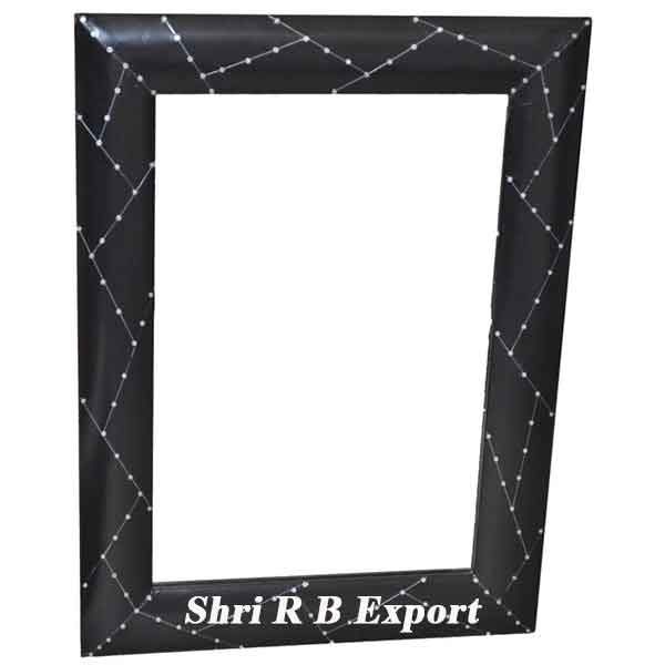 Black Aviator Wall Mirror