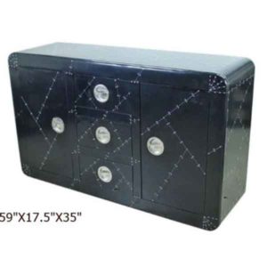 Aviator Black Sideboard