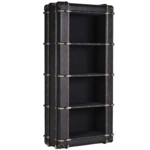 Aviator Black Bookcase