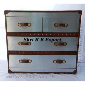 Industrial Aviator Chest Of Drawer