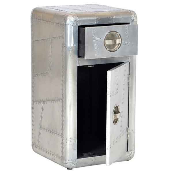 Aviator Bedside One Drawer and One Door
