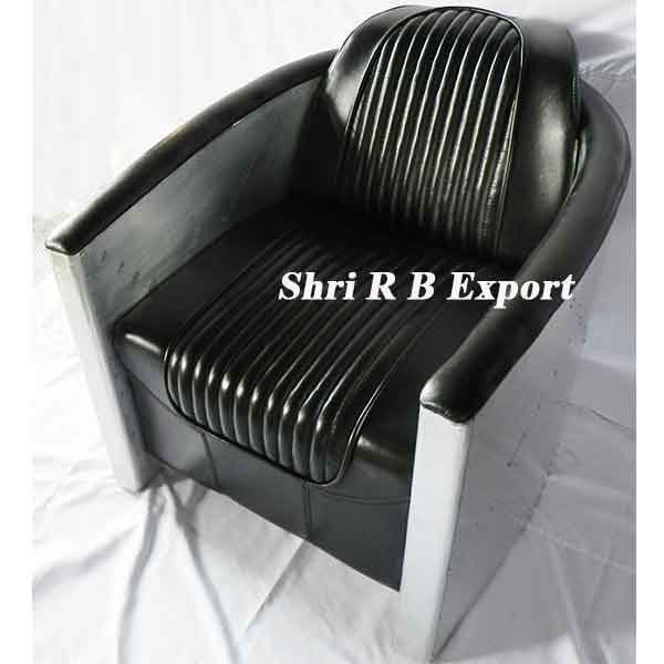 Aviator Black Sofa chair