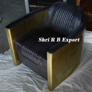 Aviator Brass Sofa chair