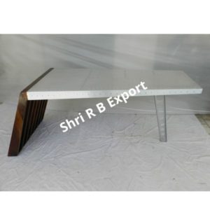 Wooden Desk with Aviation