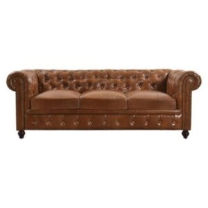 Leather Chesterfield Sofa