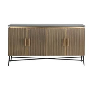Brass Sideboard 4-doors (Gold)