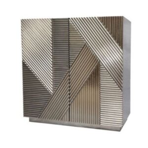 German Silver Covering Cabinet
